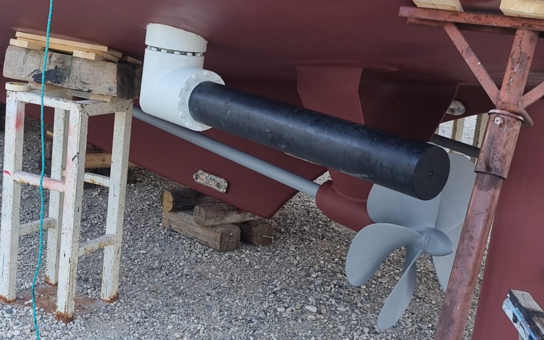 Riparazione della gamba di stabilizzazione DMS danneggiata